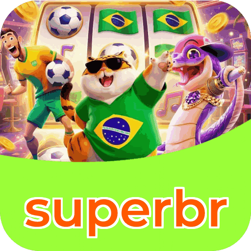 Interface do aplicativo superbr mostrando jogos disponíveis no iOS e Android