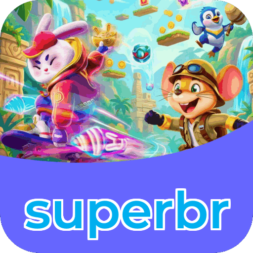 Plataforma superbr mostrando interface moderna, jogos certificados e recursos de segurança licenciados